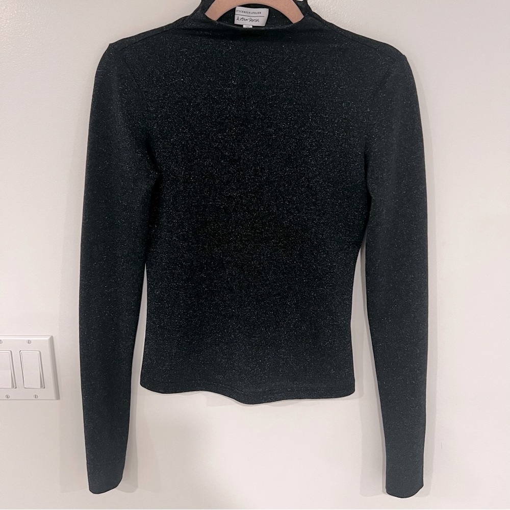 Stockholm Atelier & Other Stories (Anthropologie) Mock Turtleneck Women’s Sz 2